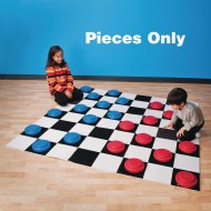 Jumbo Checker Pieces (Pack of 24)