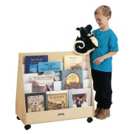 Jonti-Craft® 2-Sided Mobile Pick-a-Book Stand