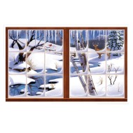Winter Scene Insta-View Backdrop and Wall Decoration 62