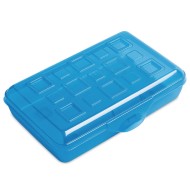 Sterilite® Stackable Pencil Boxes With Snapping Lid Value Pack (Pack of 12)
