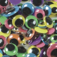 Assorted Wiggly Eyes (Pack of 100)