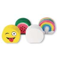 Color-Me™ Ceramic Bisque Circle Banks (Pack of 12)