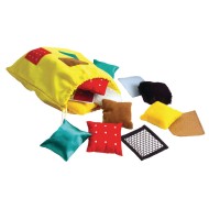 Teachable Touchables Textures Squares, Toddler and Preschool Sensory Activity 