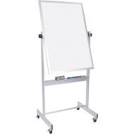 Mobile White Board with Aluminum Trim