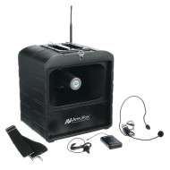 AmpliVox® Mega Hailer PA System with Microphone & Headset