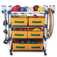 S&S® 4 Level Cart with 6 Baskets