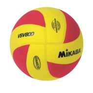 Mikasa® Squish Volleyball, Red/Gold