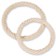 Cotton Rope Covered Wreath, 8