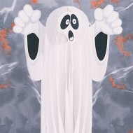Large Hanging Tissue Ghost (Pack of 4)