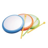Hand Drum Set with Included Mallet (Set of 3)
