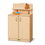 Jonti-Craft® MapleWave® Culinary Creations Play Kitchen Cupboard