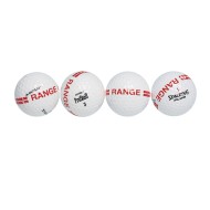 Range Golf Balls with Stripe (Pack of 12)