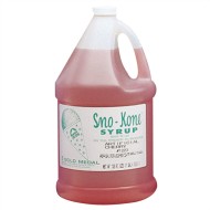 Cherry Sno-Kone® Syrup, Gallon (Case of 4)