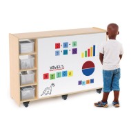 Whitney Brothers® Play Table with Storage and Write & Wipe Top