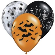 Halloween Design Balloons (Pack of 50)