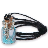 Message In A Bottle Necklace Craft Kit (Pack of 24)