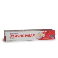 Premium Clear Plastic Wrap, 100 sq. ft.