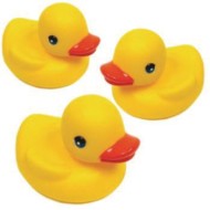 Floating Yellow Rubber Ducks, 3