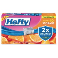 Hefty® Slider Storage Bag, Qt. Size (Box of 40)