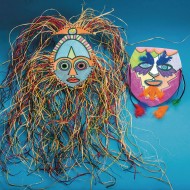 Tribal Mask Craft Kit (Pack of 24)