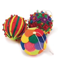 Holiday Ornament Craft Kit (Pack of 72)
