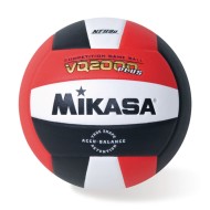 Mikasa® VQ2000 Competition Composite Indoor Volleyball, Red/White/Black