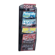 Onyx 5-Pocket Magazine Rack