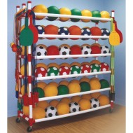 Large Capacity Ball Storage Cart