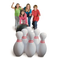 inflatable bowling set target