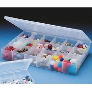 Plastic Storage Box - 18 Sections