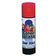 Color Splash!® Glue Stick, Purple, 1-1/4 oz. (Pack of 12)