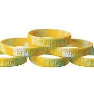 3rd Place Silicone Bracelet (Pack of 24)