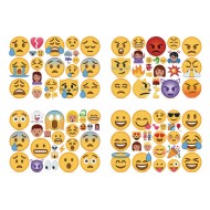 Emoji Puzzle, 100 Pieces (Set of 4)