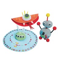 Crafts by Amanda: Monsters, Aliens, and Robots (Pack of 72)