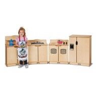 Jonti-Craft® Baltic Birch Toddler Gourmet 4-Piece Kitchen Set (Set of 4)
