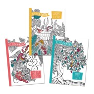 Keep Calm Adult Coloring Books (Set of 3)
