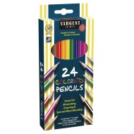 Sargent Art® Assorted Colored Pencils (Box of 24)