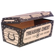 Cardboard Treasure Chest Box