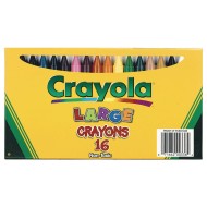 Crayola® Large Crayons (Box of 16)