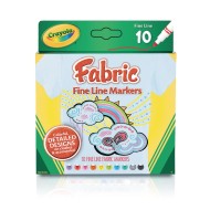 Crayola® Fineline Fabric Markers (Pack of 10)