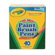 Crayola® Paintbrush Pens (Pack of 40)
