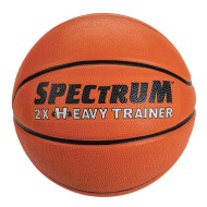 Spectrum™ 2X Heavy Trainer Rubber Basketball, Official