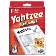 Hasbro® Yahtzee® Score Pads Pack, 80 Sheets