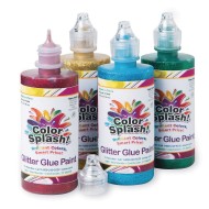 Color Splash Glitter Glue Assortment, 4 oz. (Set of 4)