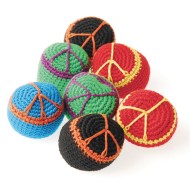Peace Sign Kick Ball Sack (Pack of 12)