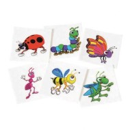 Insect Tattoos (Pack of 144)
