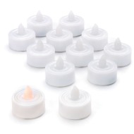 Flameless LED Tea Light Candles (Pack of 12)
