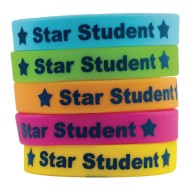Star Student Wristbands (Pack of 10)