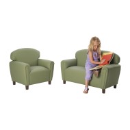 Preschool Enviro-Child Upholstery Sofa, Sage
