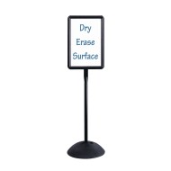 Safco Products® Write Way® Rectangular Dry Erase Message Board Sign, 65